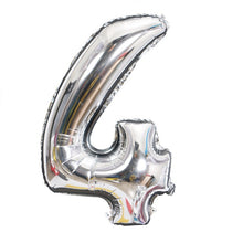 Load image into Gallery viewer, 32inch 0-9 Large Helium Digital Air Ballons Foil Children Birthday Party Toys Silver Gold Rose Color Party Kids Cartoon Hat Toys
